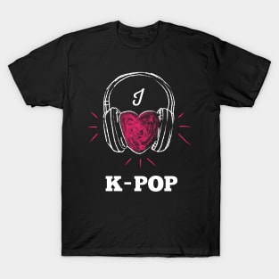 I Love K-Pop I Love S.Korea T-Shirt